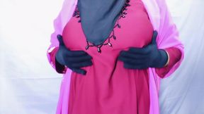 Hijabi woman fucking hard by her step brother