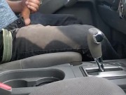 Masturbating on the streets while driving