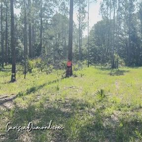 Carissa discovered tied to a tree and gagged in the woods by a stranger