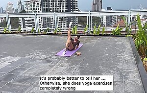 Dirty YOGA Instructor Fucked me When He Saw my CamelToe