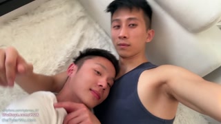 Asian twink bareback fuck, Tyler Wu and Dane Jaxson