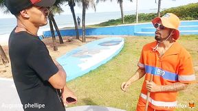 comi o gari carioca