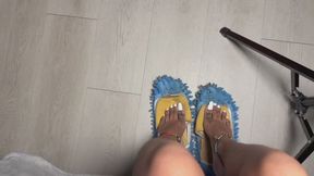 Just finished Cleaning Joi time to get cum on my toes