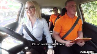 Sex enjoys bigtitted milf fuck by vehicle instructor into pov