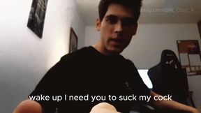 POV TEASER: Your mouth is mine tonight for a quickie