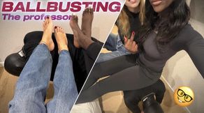 Ballbusting the Professor