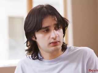 Her spouse aint doing anal so this babe did it with her stepson