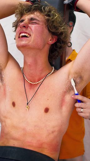 A Very Ticklish Straight Twink