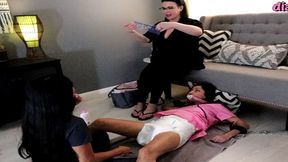 jade janzten discovers your diaper secrets and likes it!