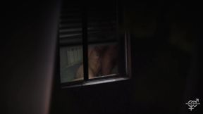 catch my girlfriend with my neighbor across the window