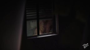 catch my girlfriend with my neighbor across the window