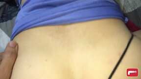 Youtuvergazo ep. [008] seduces a beautiful transgender teen and cums on her round ass after riding her