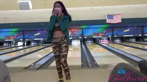 Sexy Purple-Haired Girlfriend Lily Adams Loves Posing Naughty Pics