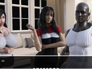 Tifa's Darksome Heaven: the Unfaithful Oriental Girlfriend and the Large Ebony Rod - Movie 9