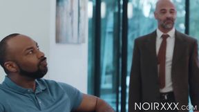 Hot and fit Ray Diesel buries his gigantic penis deep into my juicy ass
