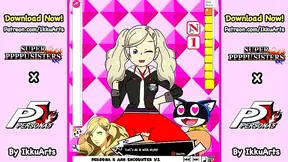 Ann Seduces Destiny with Hot Moves in Sensual Persona 5 Encounter
