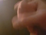 Snuck back over to neighbor's gazebo after drinks. Moaning and hoping they didnt hear me jerking off