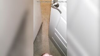 Young Wifey tells hubby to leave while she takes big black dick