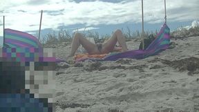 caribbean nude beach cuckold voyeur vacation day two! part 3 - giving random old man a handjob!!!