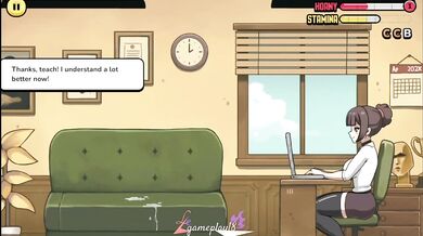Teacher Pushes Students Through Hot Sex To Pass Grades In Hentai Gameplay