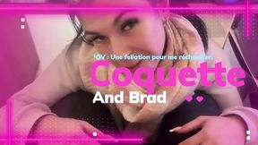 Coquette and Brad - Hot MILF Sucks and Takes Cumshot