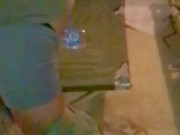 Water bottle anal experiment #1