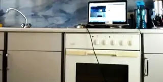 Seductive thong-ass showoff leaves you speechless