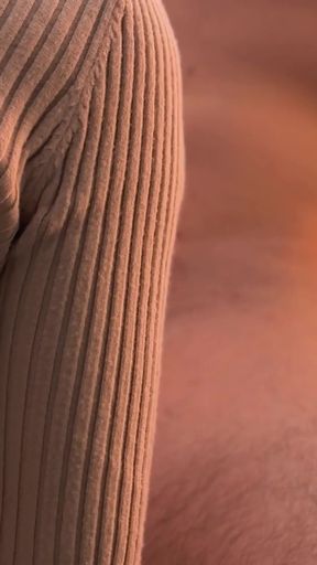 Captivating moment from &quot;Satisfied Russian girl received sticky sperm&quot;