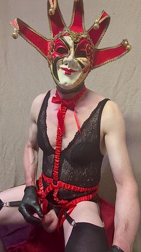 Naughty Closeup Of My Red Sore Cock Ejection