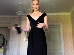 Amateur striptease and Solo masturbation