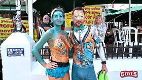 big boobs flashing fantasy fest whores 2019