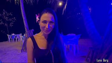 Horny mom takes a stranger's cock in dirty footjob