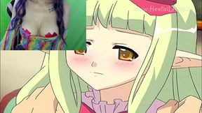 se enoja con reina y la convierte en su prisionera sexual - hentai himekishi angelica ep. 1