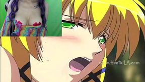 se enoja con reina y la convierte en su prisionera sexual - hentai himekishi angelica ep. 1
