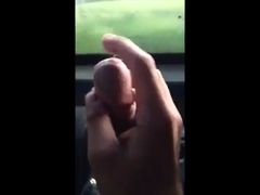 playing with big dick in bus