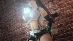 tifa from final fantasy hentai yoga workout