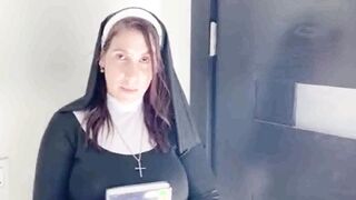 Hot Devoted Nun with Rounded Huge Ass will do anything to save a Soul 6