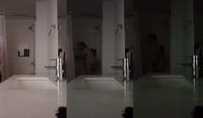 POV caught my nympho ex fucking herself in the shower