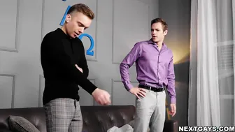 Frat Brothers Bareback Hookup Before Their Big Night