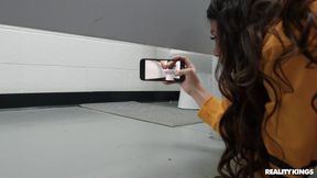 ”Pervy threeway in a public toilet - Kylie Rocket & Olivia Jayy”