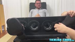Chubby dom Matt tickle torments restrained amateur CDubs