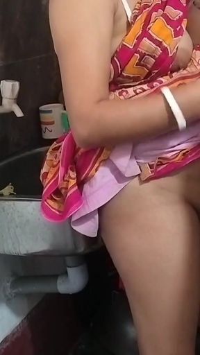 Unforgettable moment from &quot;Red saree Kitchen Sex In Sonali ( Official Video By Villagesex91 )&quot;