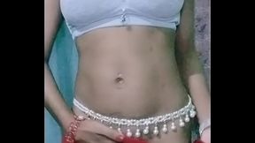 Bengali sister in law hot sexy video toilet bath time with shari