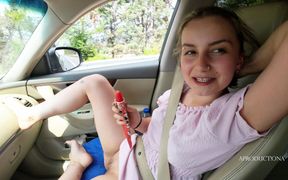 18 Yo Squirting in My Car and Pissing on My Face Part Ii