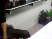 The Plumber Wants To Fuck The Salesman At The Point Of Sale