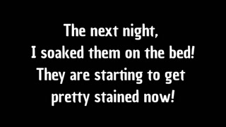 ⭐ White Jeans Peeing compilation. How stained can I make them? ;)