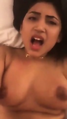 Paki girl giving blowjob to her boss and  getting fucked hard  after that