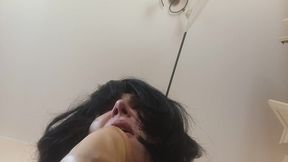 my client looks at me eagerly through the cam and does not intend to remain dissatisfied. spy too