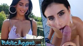 ”Big Titted Romanian Sexy Girl Orgasms for Cash”