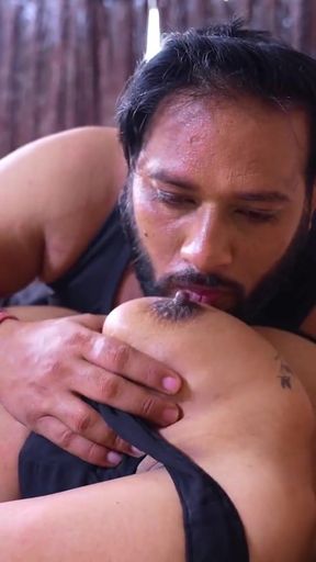 Key moment from &quot;Indian horny bhabhi fucking with gym man&quot;
